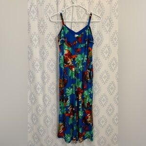 Cool and Comfortable Floral Jumpsuit